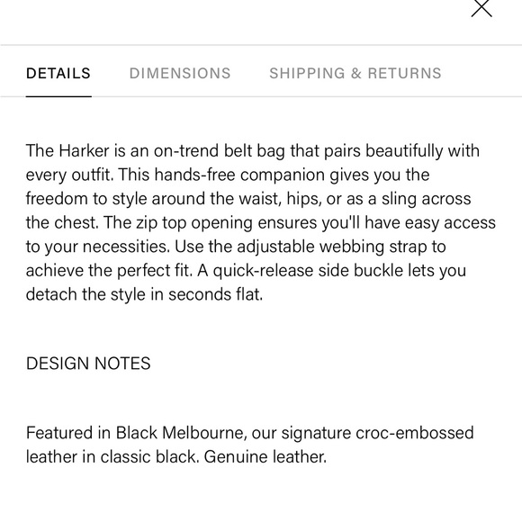 Brahmin Harker Light Denim Tetra - Picture 13 of 15